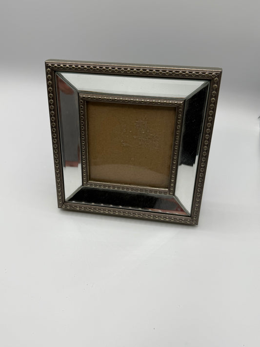 Silver Mirrored Frame