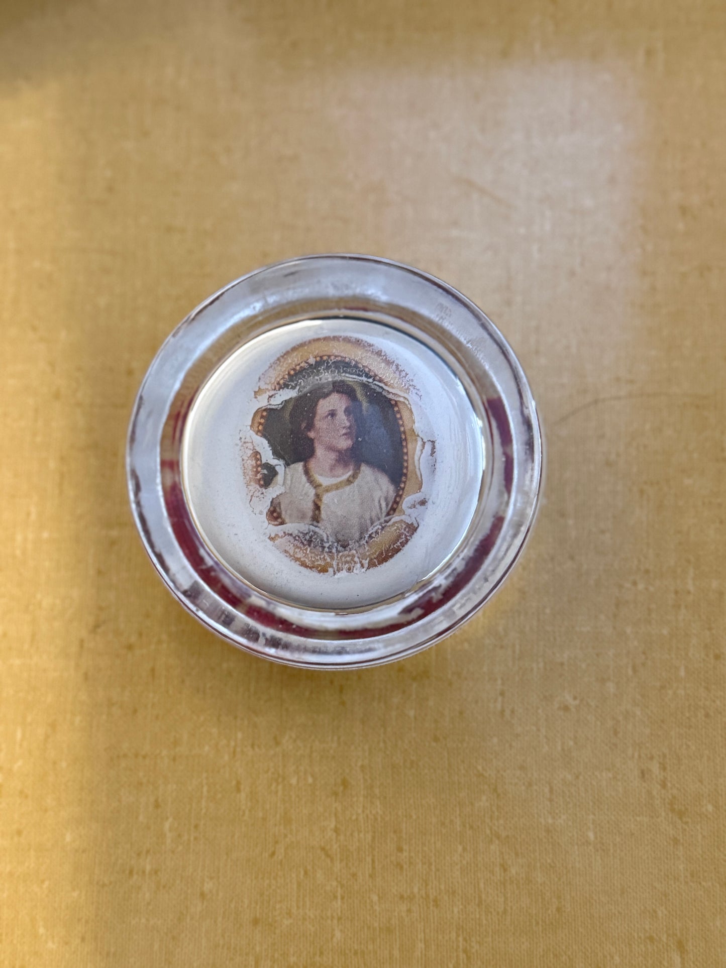 Vintage Glass Paperweight