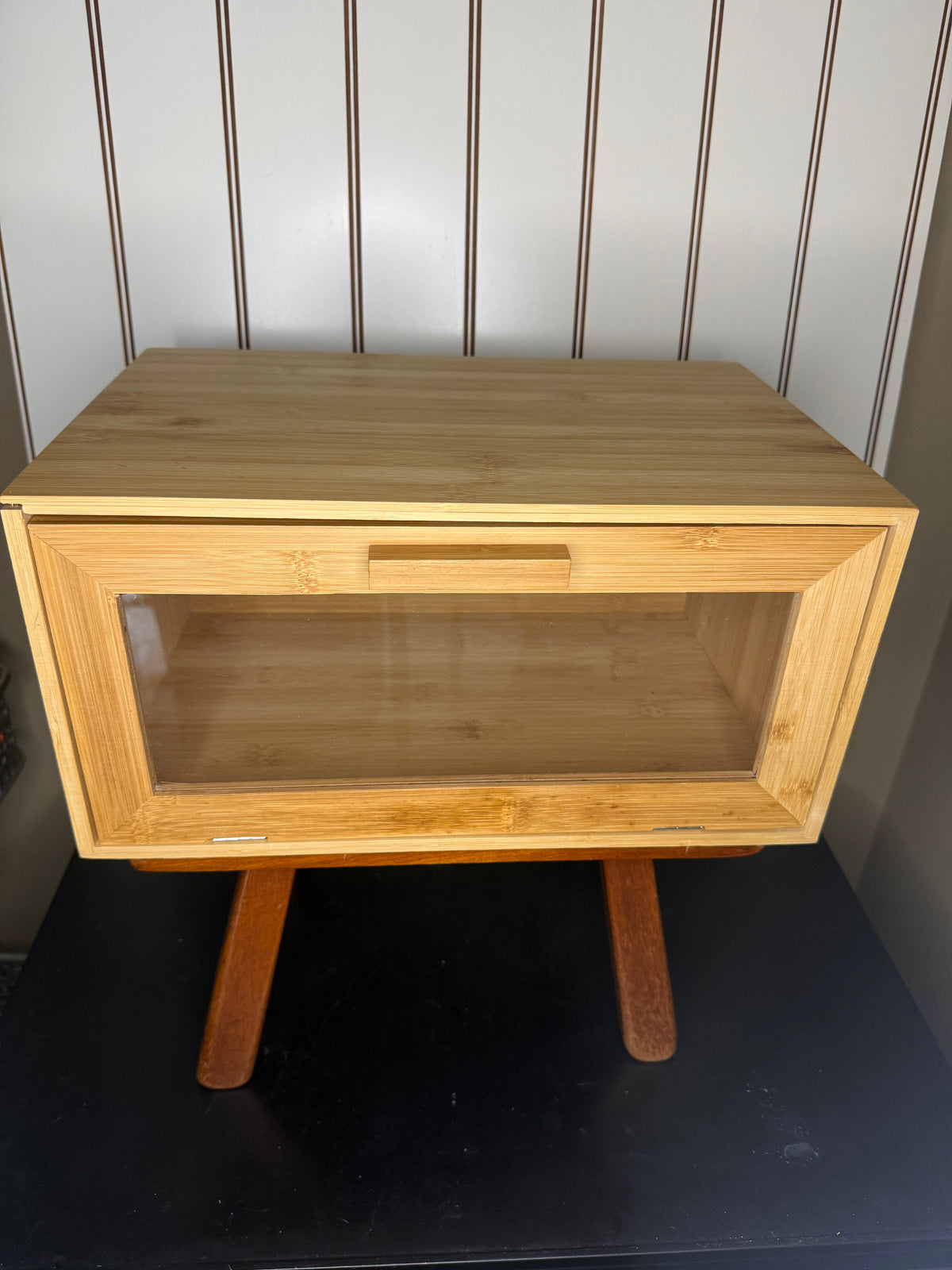 Wood Bread Box