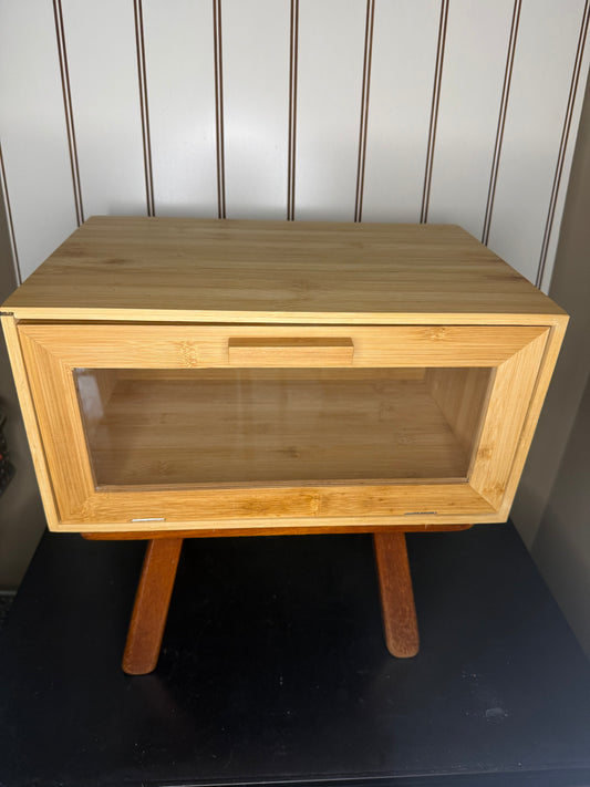 Wood Bread Box