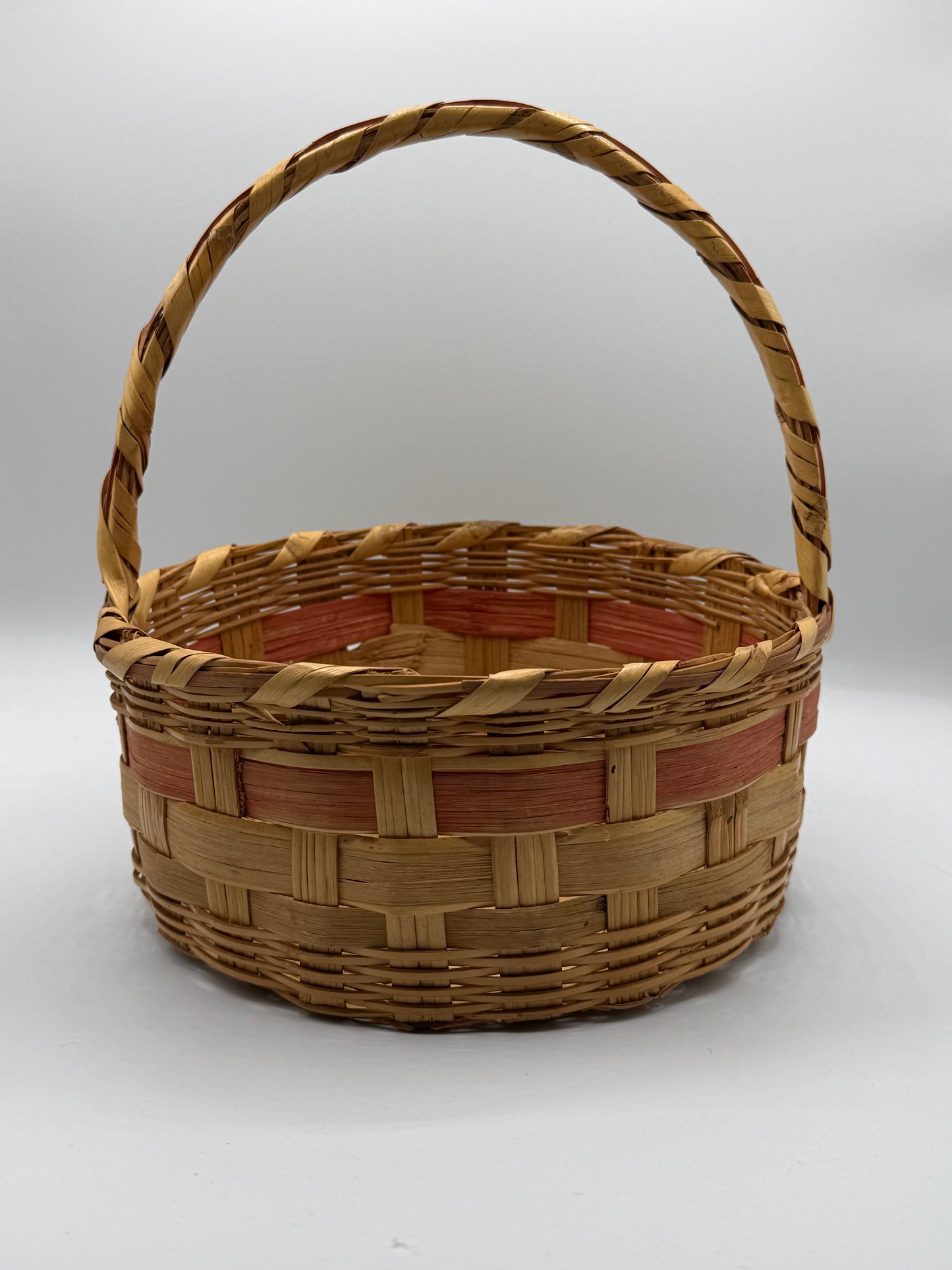 Vintage Wicker Easter Basket