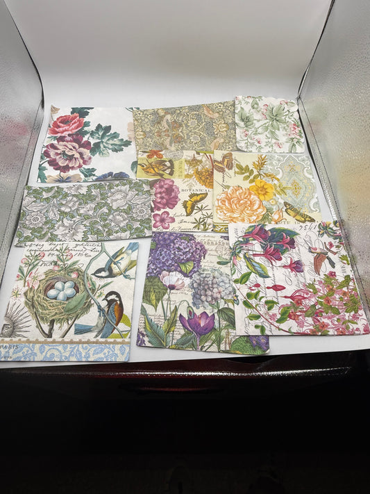 Spring Napkin Set (11 patterns/22 total)