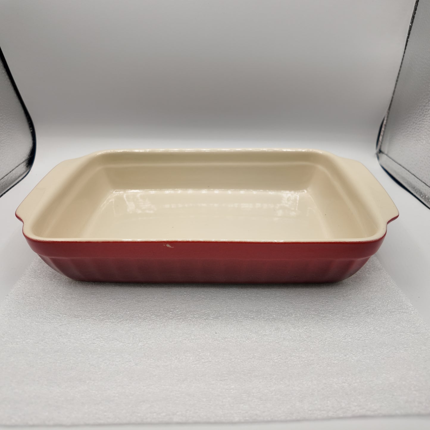 Cerutil Portugal Stoneware Casserole Dish (Red)