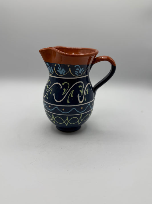 Vintage Spanish Artisan Pitcher