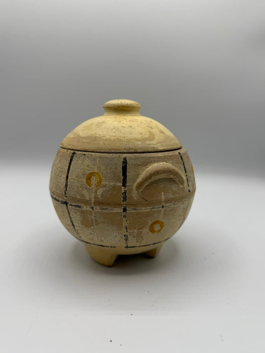 Vintage Ransburg Sugar Bowl with Lid