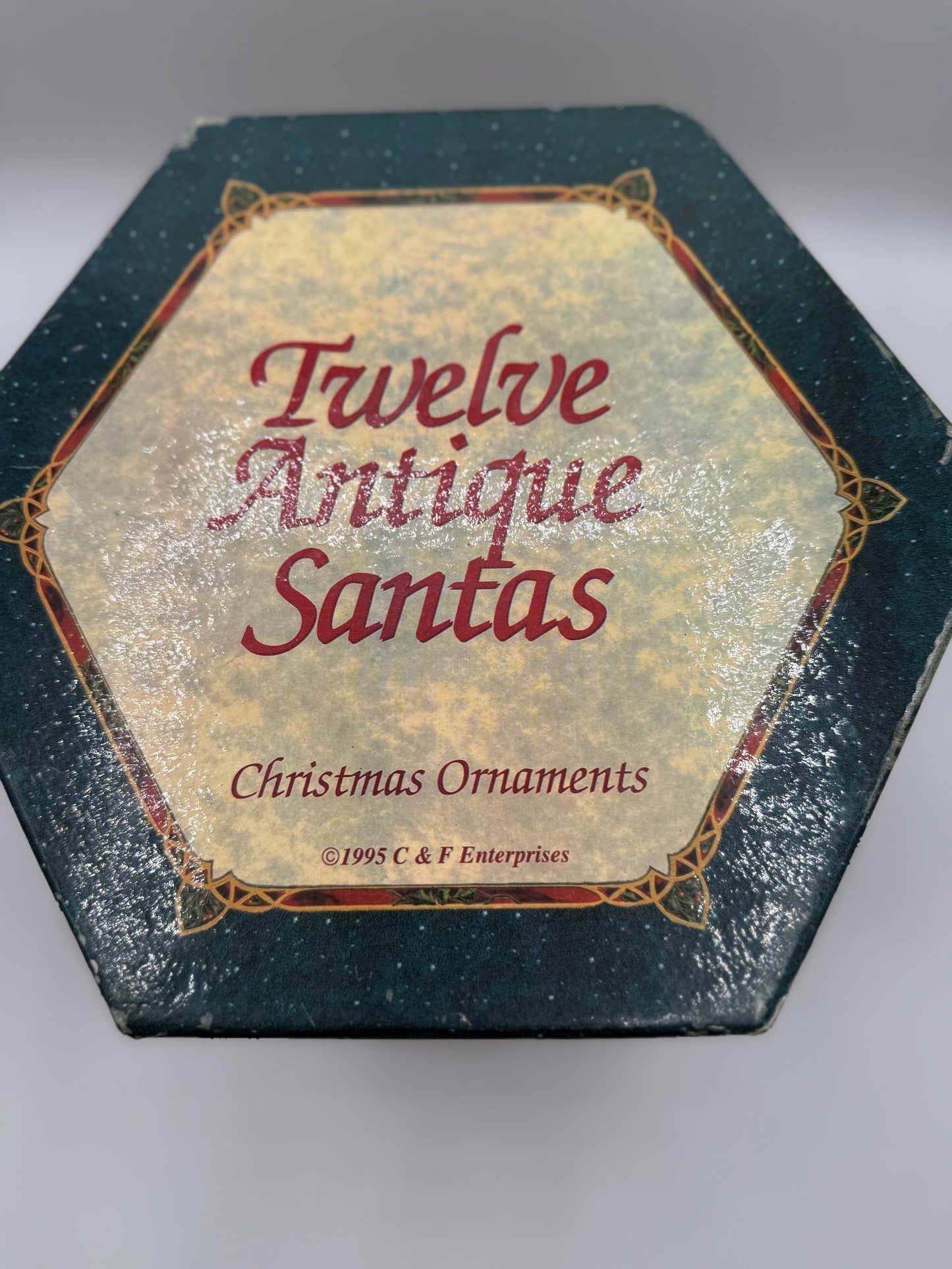 Vintage Santa Ornaments (11 piece)