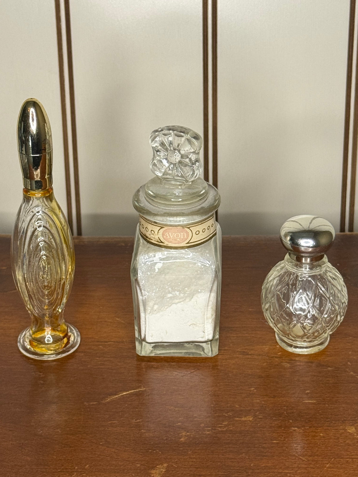 Vintage Avon Perfume & Powder Bottles