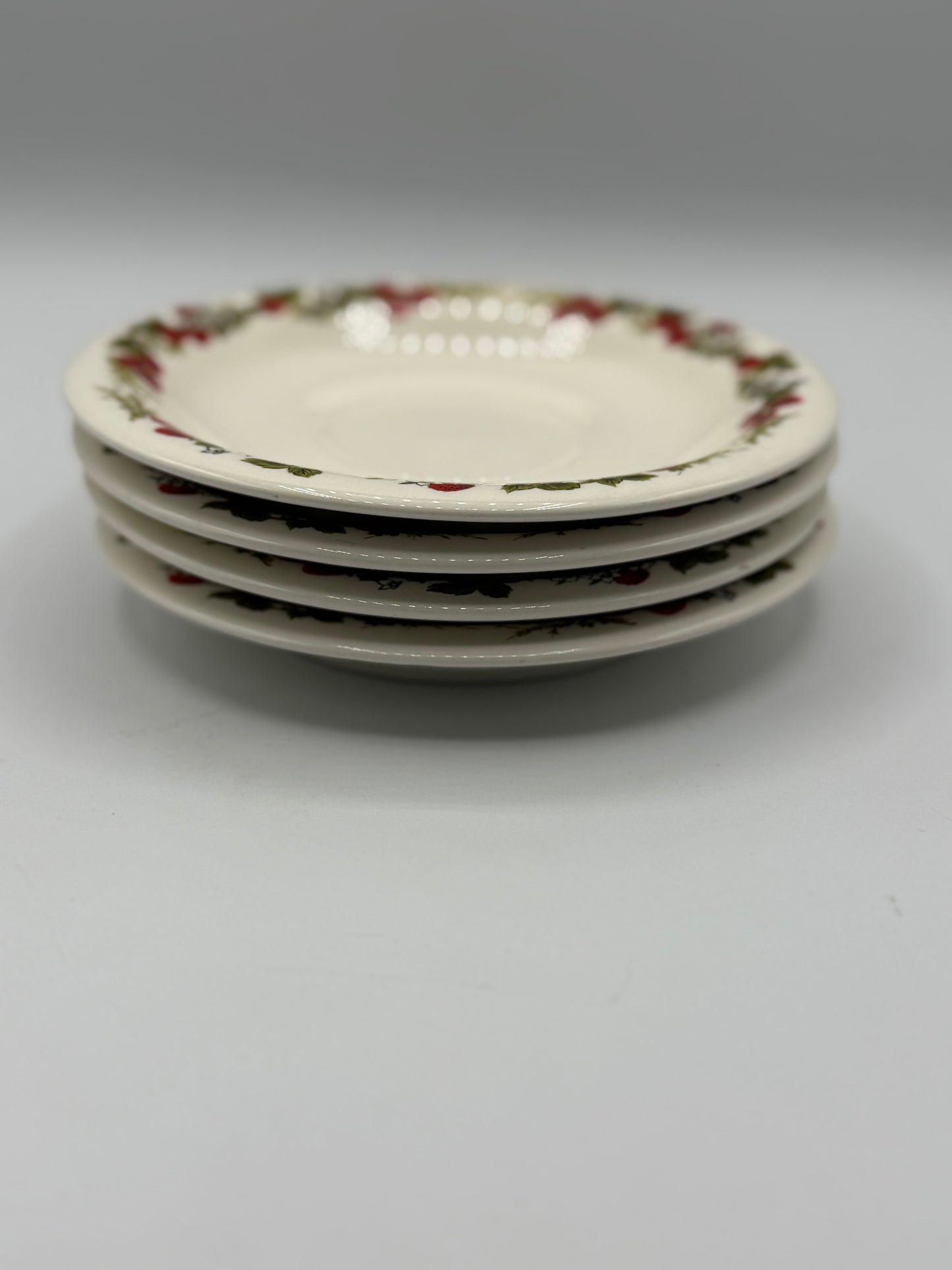 12 Piece Strawberry Plate Set