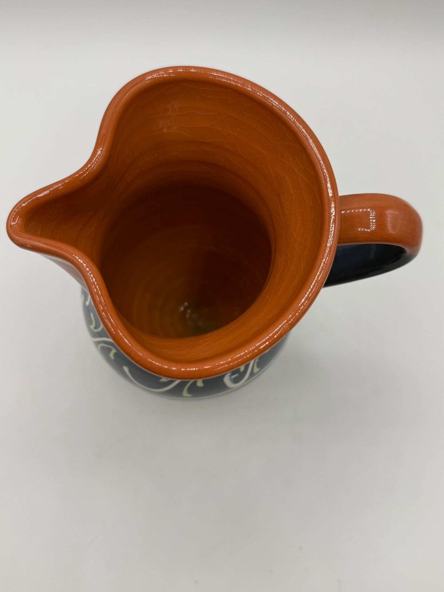 Vintage Spanish Artisan Pitcher