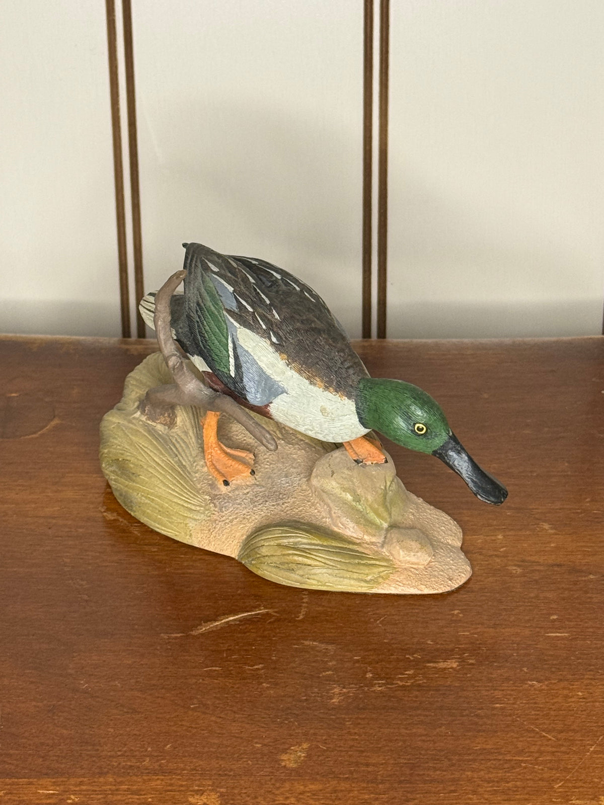 Vintage Mallard Duck Figurine