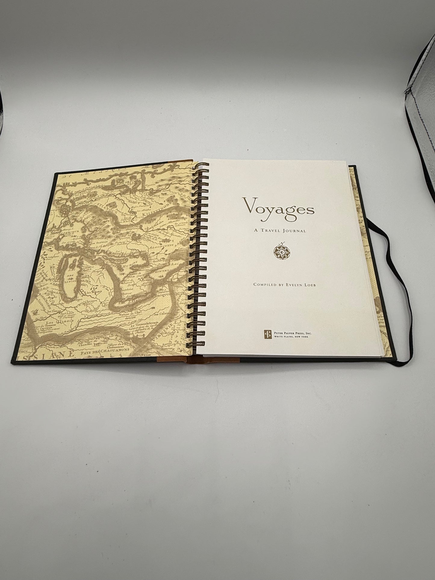 Suede & Linen Travel Journal