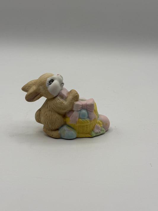 Ceramic Easter Bunny Candle Holder