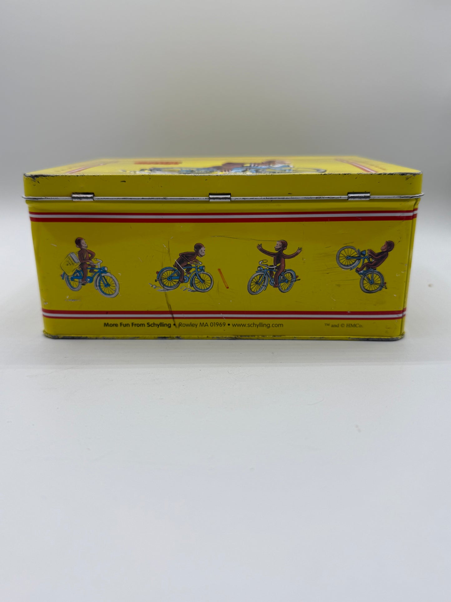 Vintage Curious George Tin Lunchbox