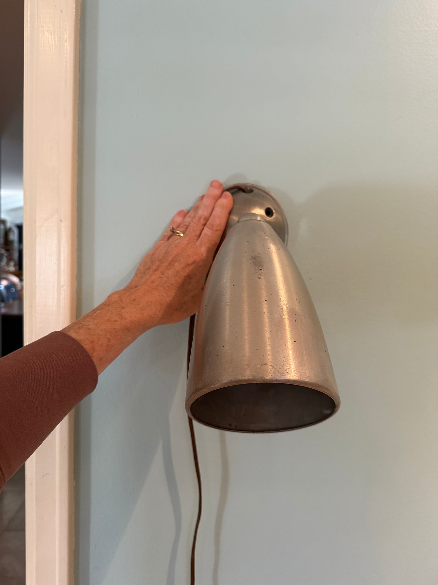 MidCentury Swivelier Steel Uplight/Downlight