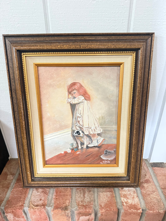 Original Vintage Oil Painting