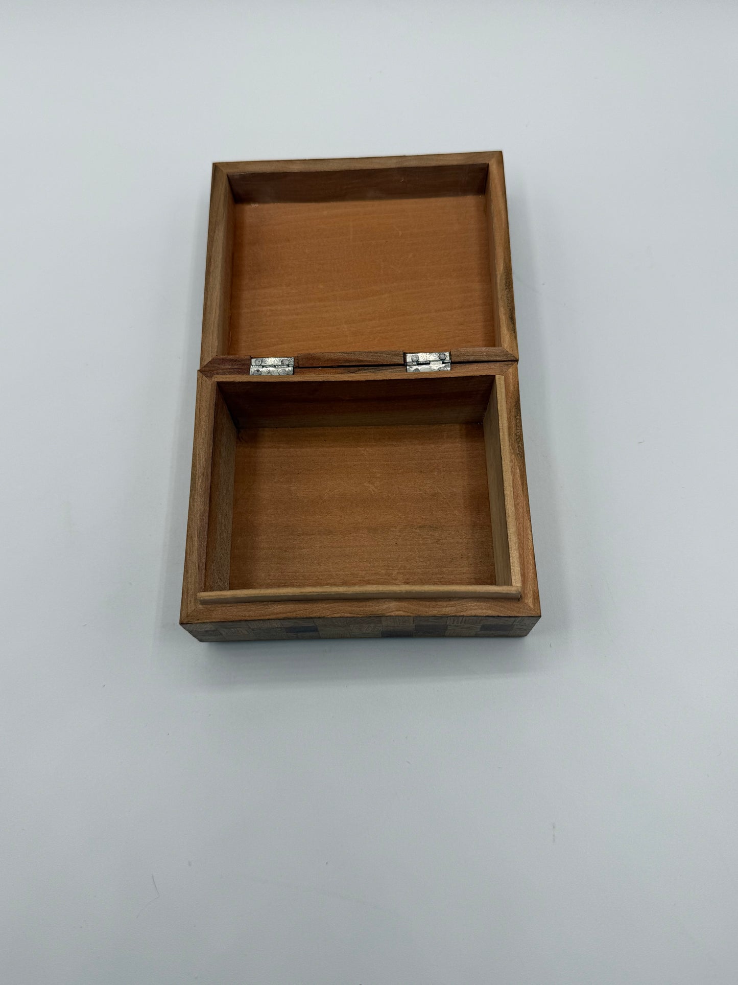 Horse Drawn Buggy Wood Trinket Box (made in Japan)