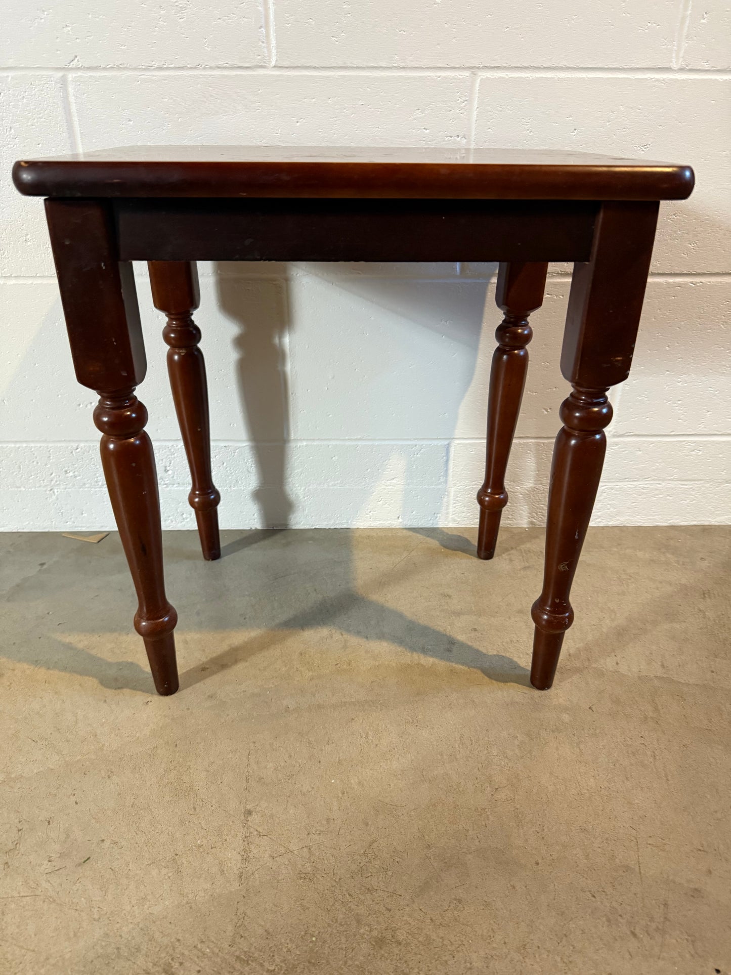 Small Wood End Table