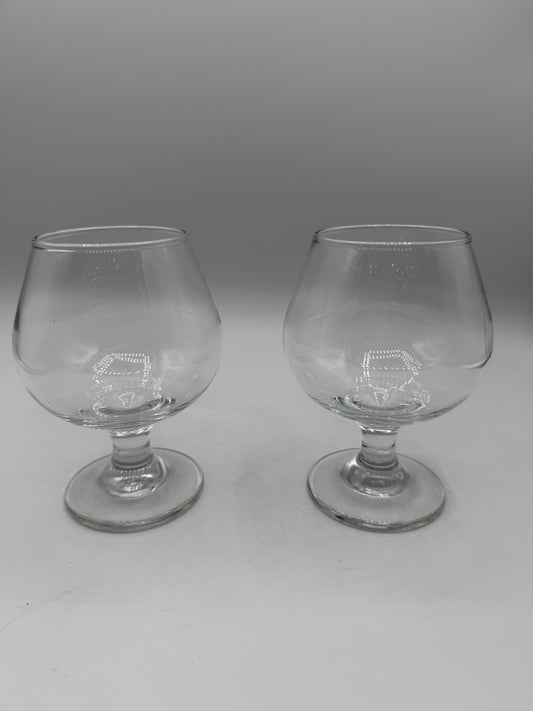 Set of Two Brandy Glasses