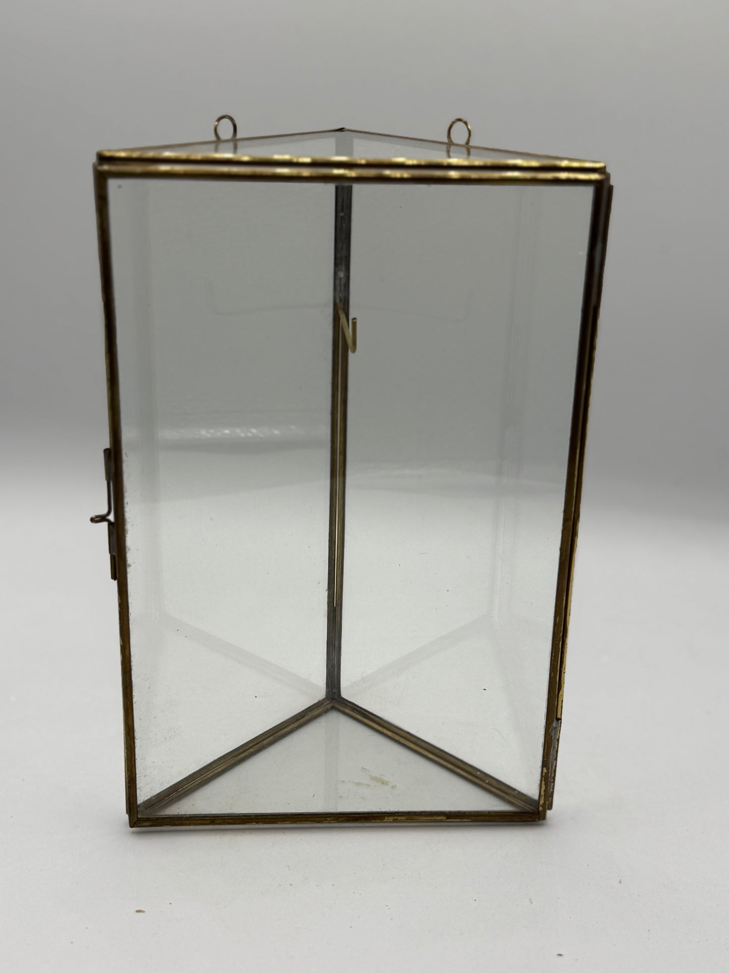 Brass & Glass Display Box