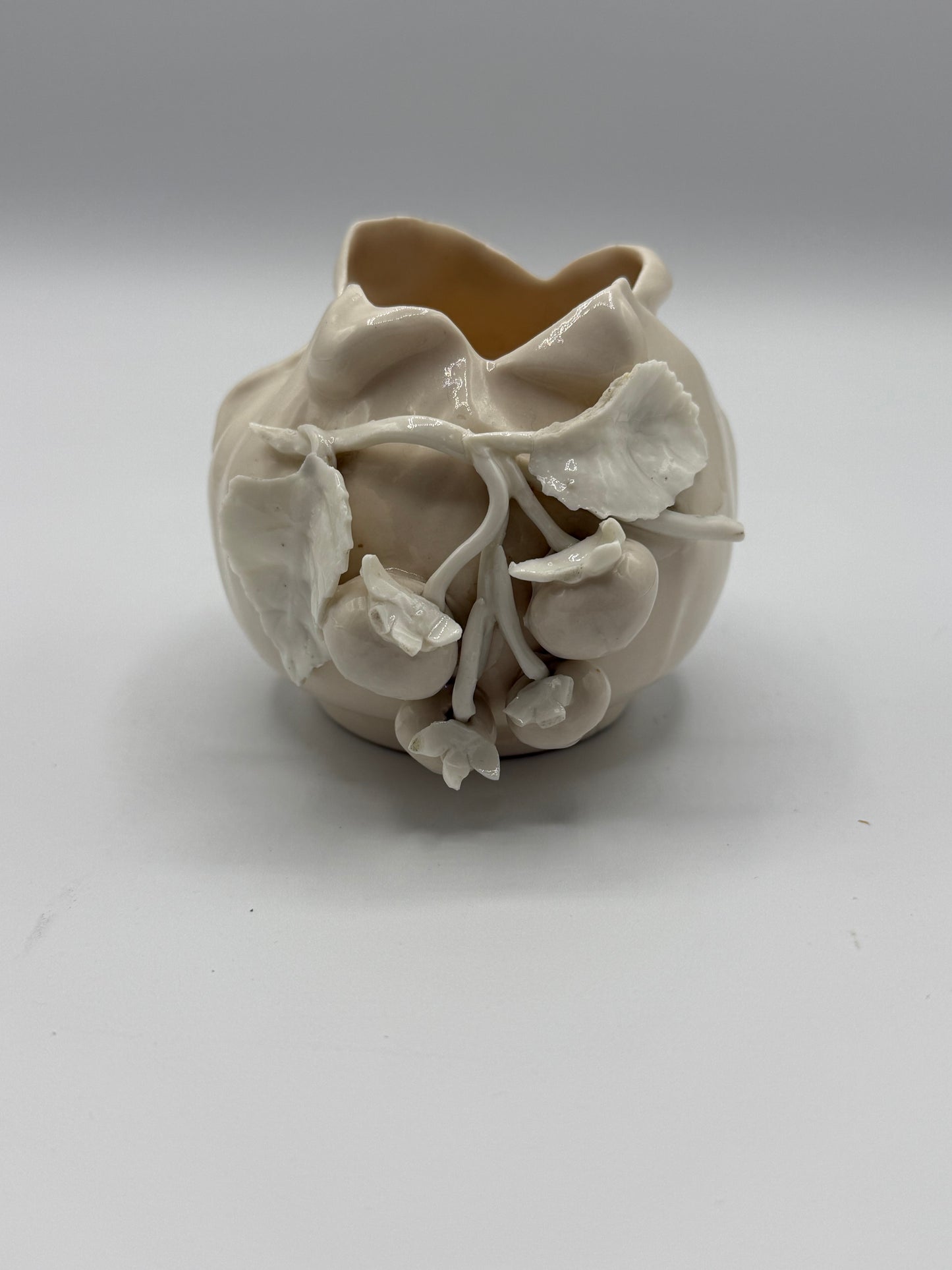 Handmade Pottery Cherry Bowl