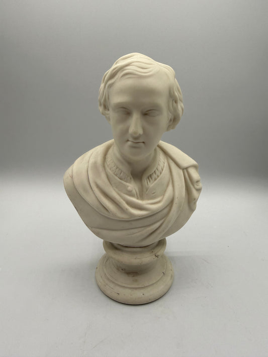 Antique Parian Bust of John Dryden