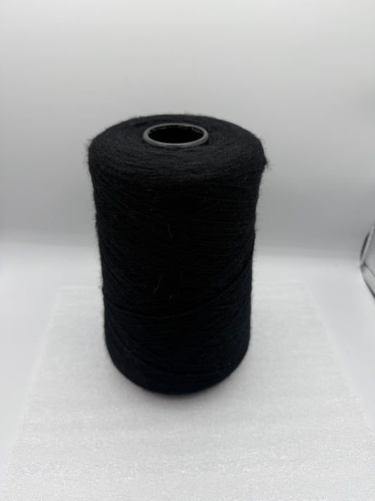 Cone of Black Yarn