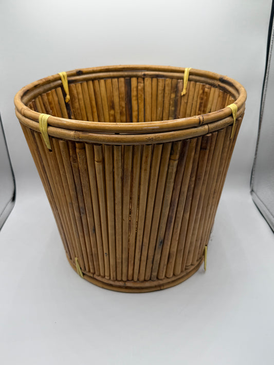 Wicker Wastebasket/Planter