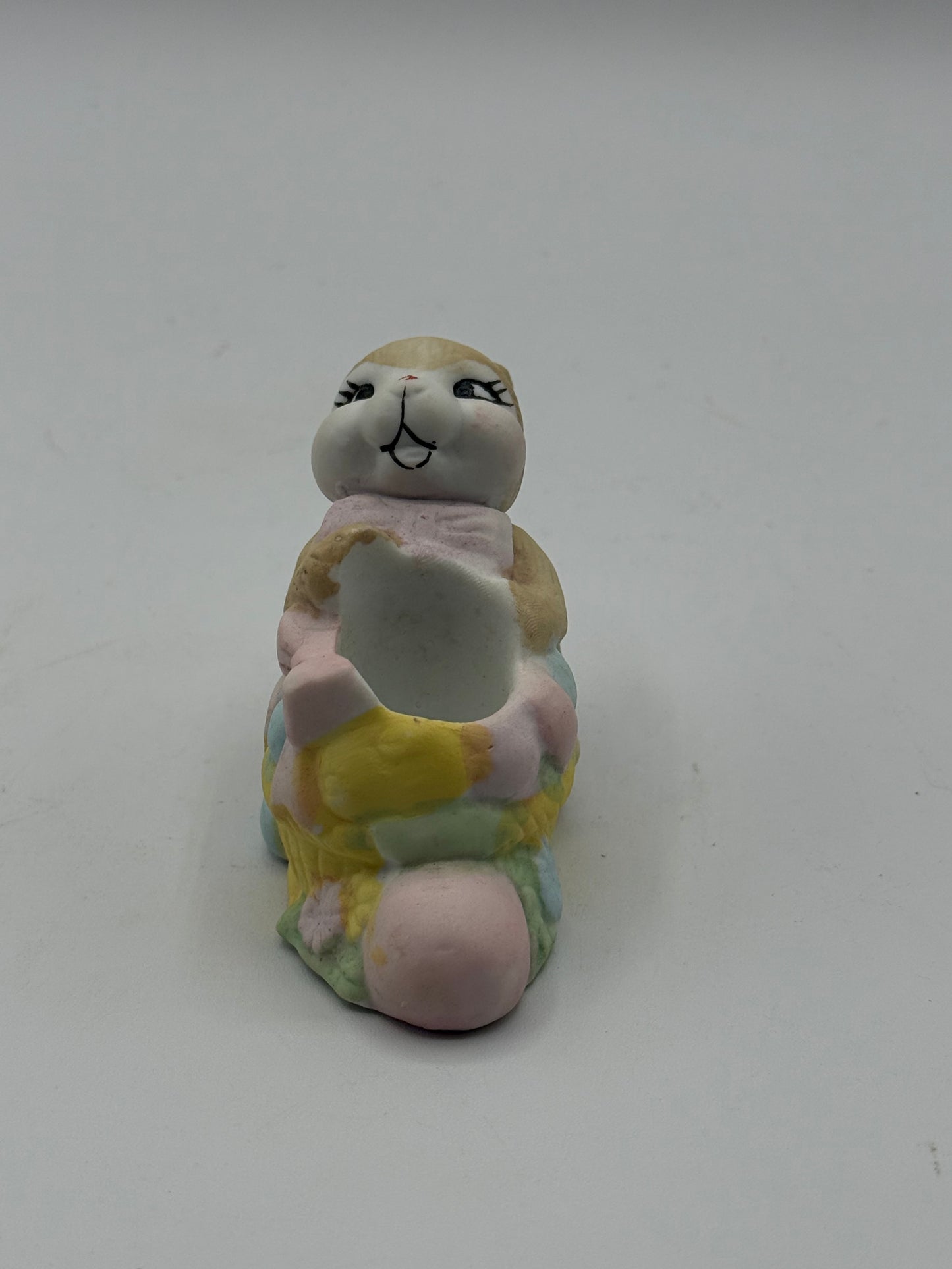 Ceramic Easter Bunny Candle Holder