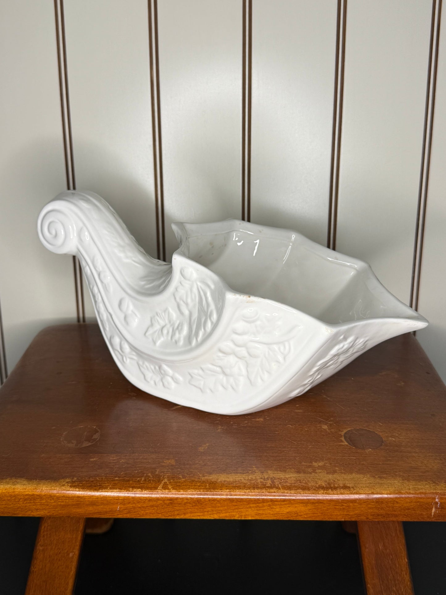 Vintage Ceramic Cornucopia