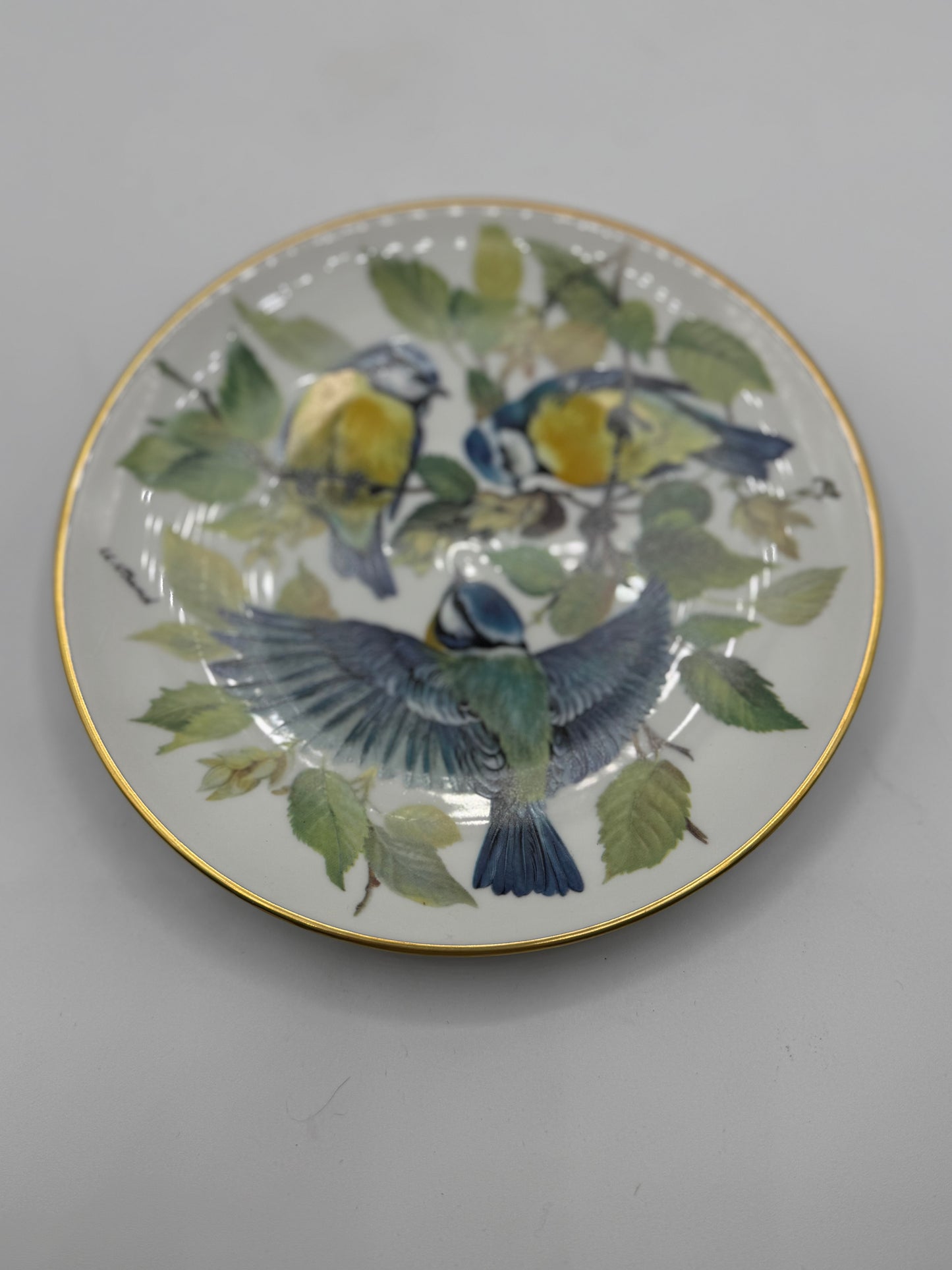 1986 World Wildlife Fund Birds Plates (set of four)