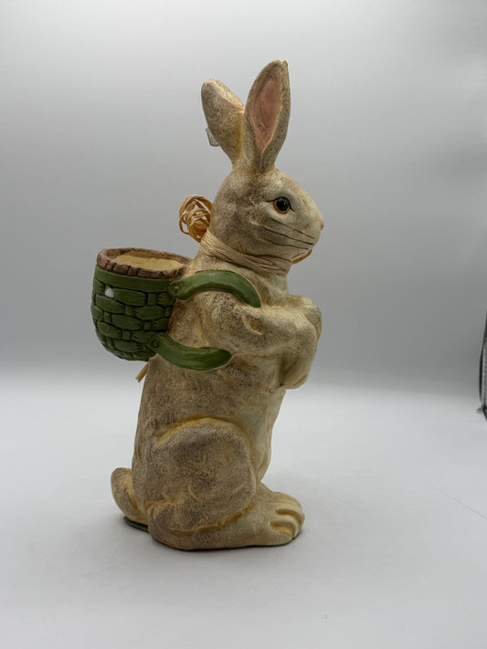 Vintage Bunny with Basket Backpack