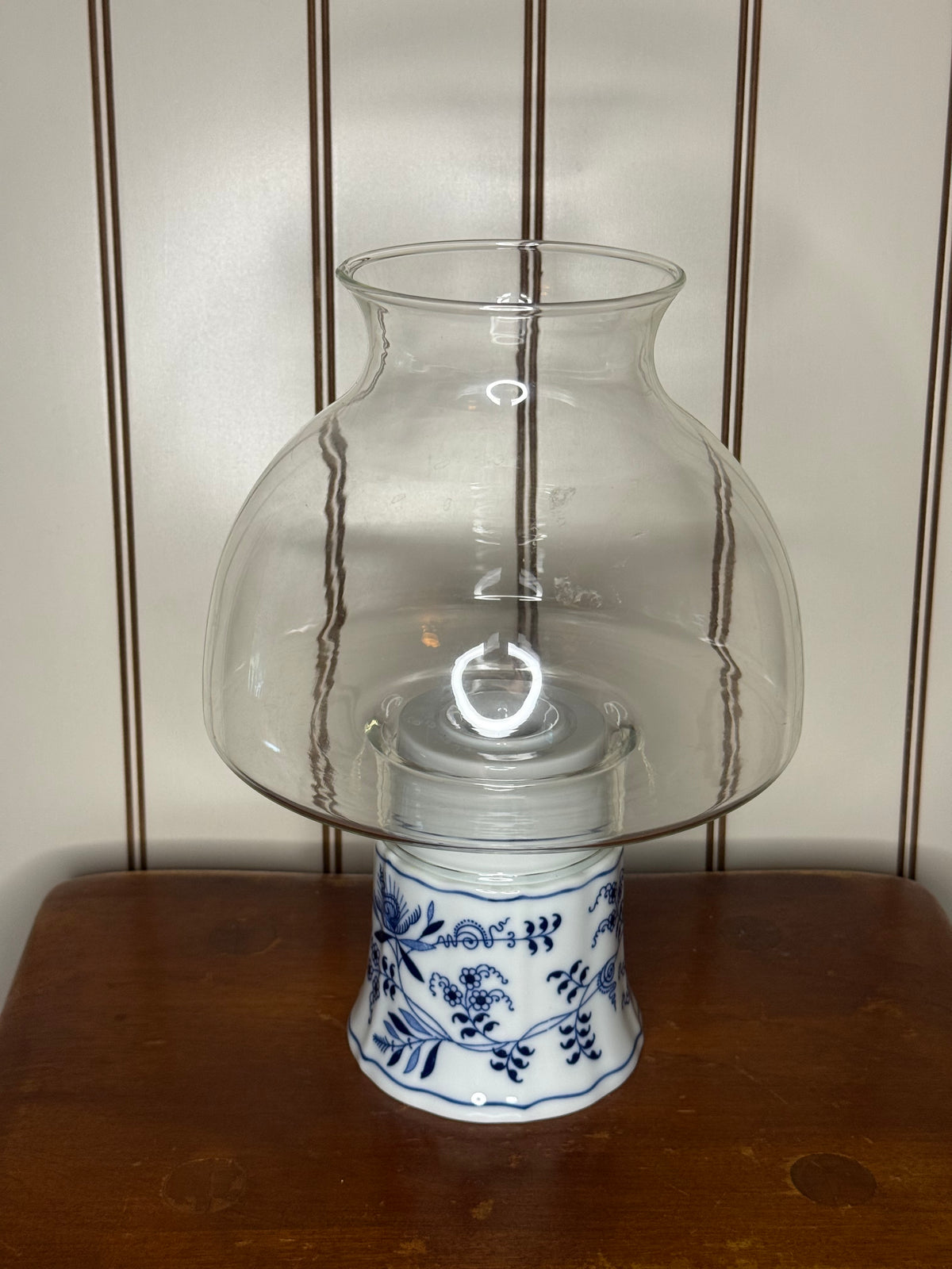 Blue Danube Hurricane Candle Lamp