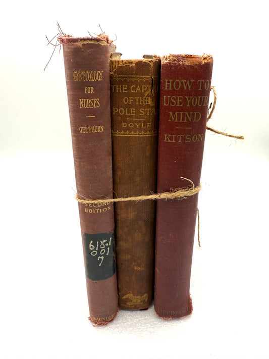 Vintage Book Bundle (Set of 3)