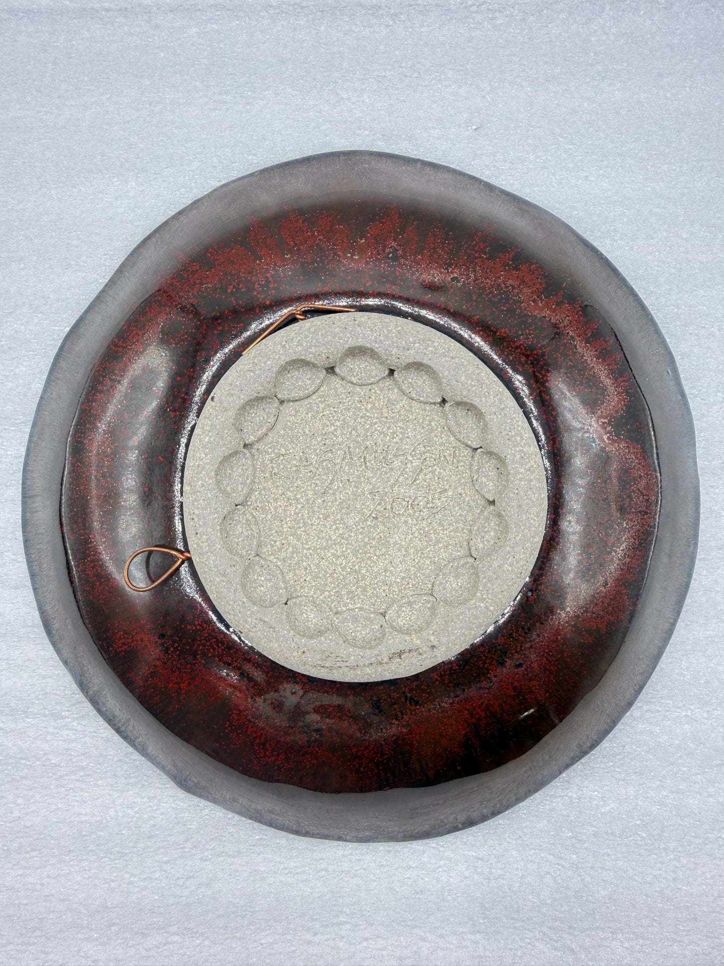 Glazed Ceramic Leaf Bowl