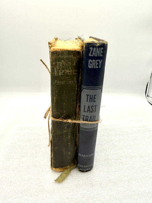 Zane Grey Vintage Books (set of 2)