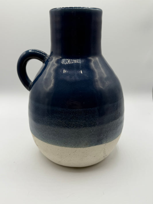 Blue & White Pottery Vase