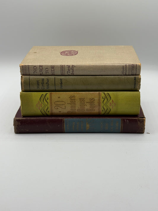 Set of Four Vintage Books