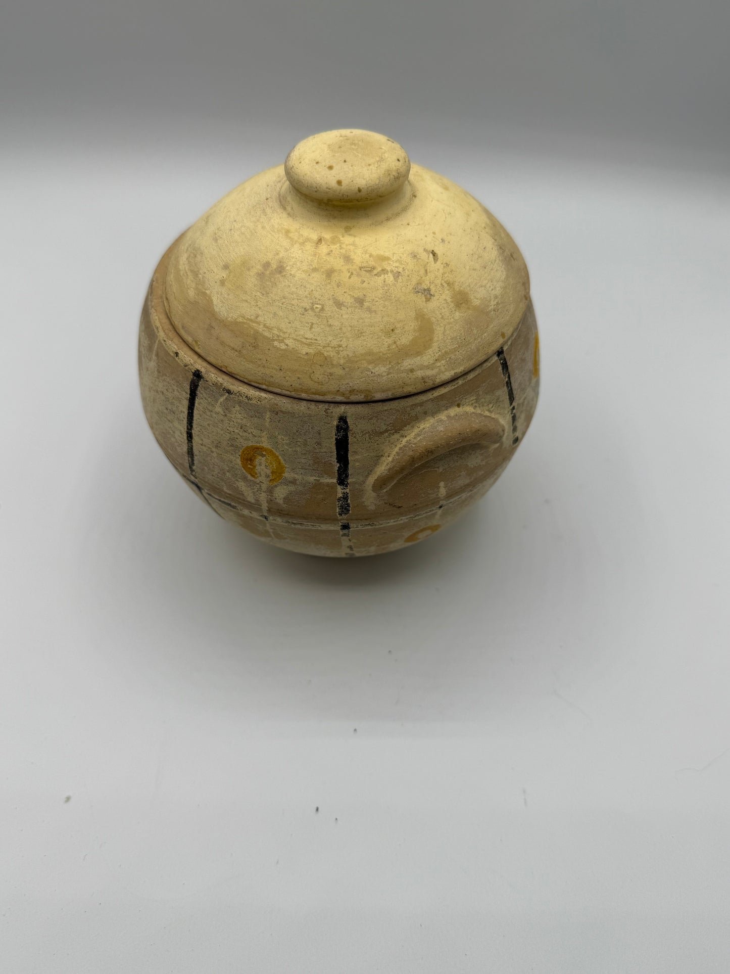 Vintage Ransburg Sugar Bowl with Lid
