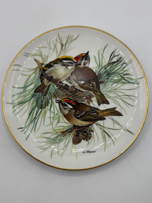 1986 World Wildlife Fund Birds Plates (set of four)