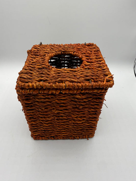Wicker Tissue Box