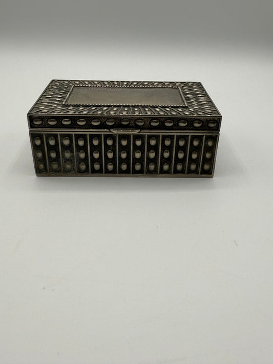 Small Silver Trinket Box