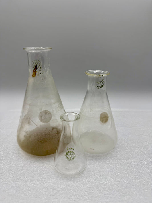 3-Piece Vintage Beakers