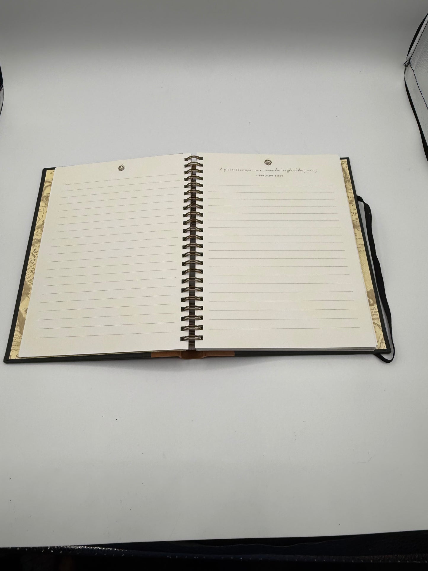 Suede & Linen Travel Journal