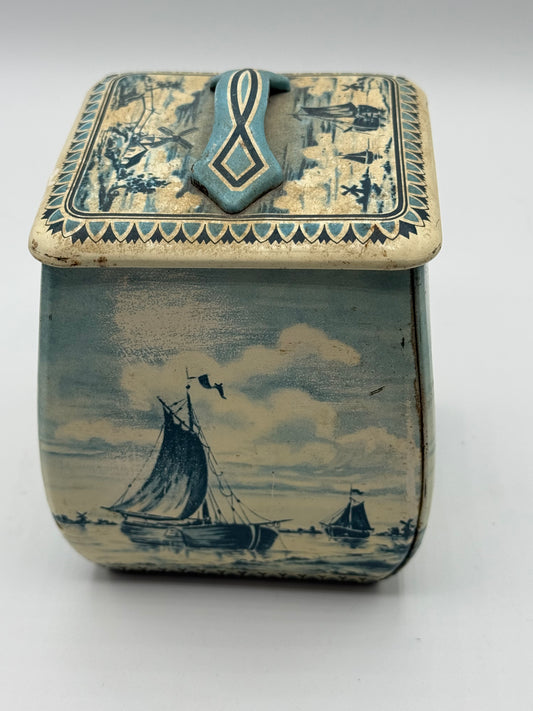 Vintage Western Germany Biscuit Cookie Tin