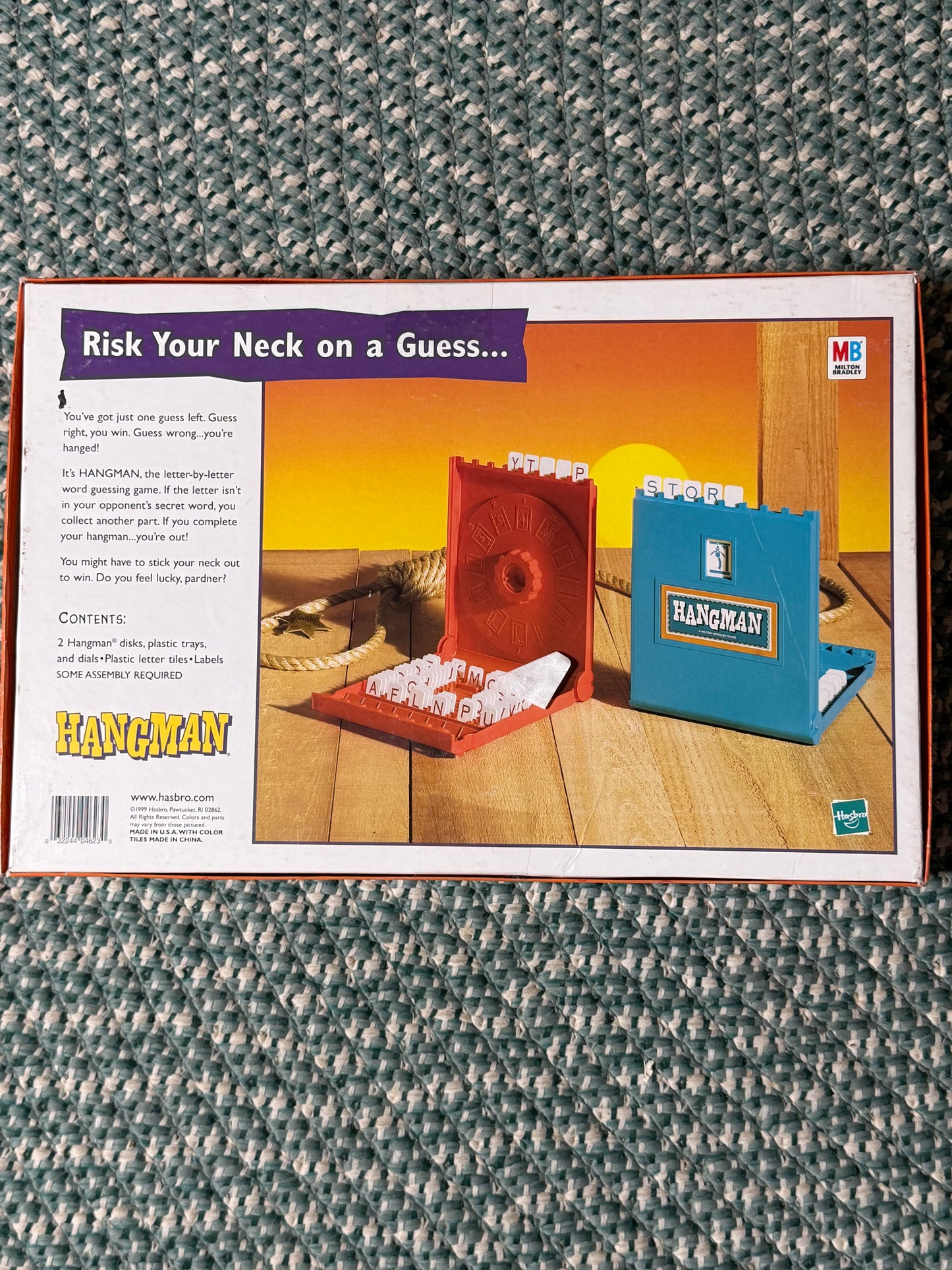 Vintage Hangman Board Game