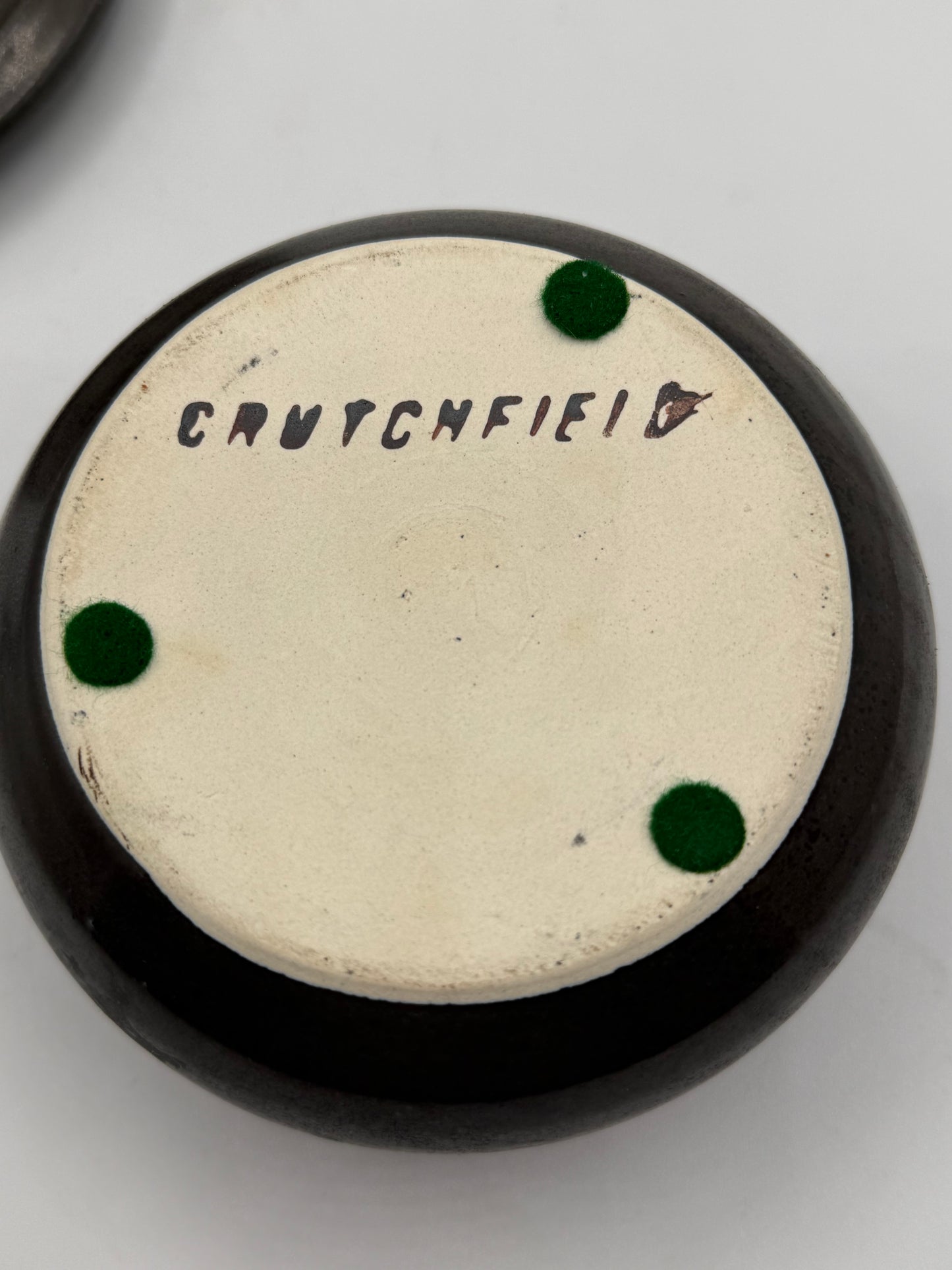 Frog Handmade Lidded Bowl by Crutchfield Pottery