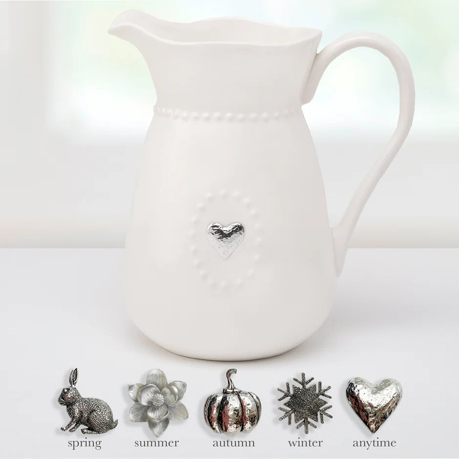 Ceramic pitcher with magnet(5 magnets)