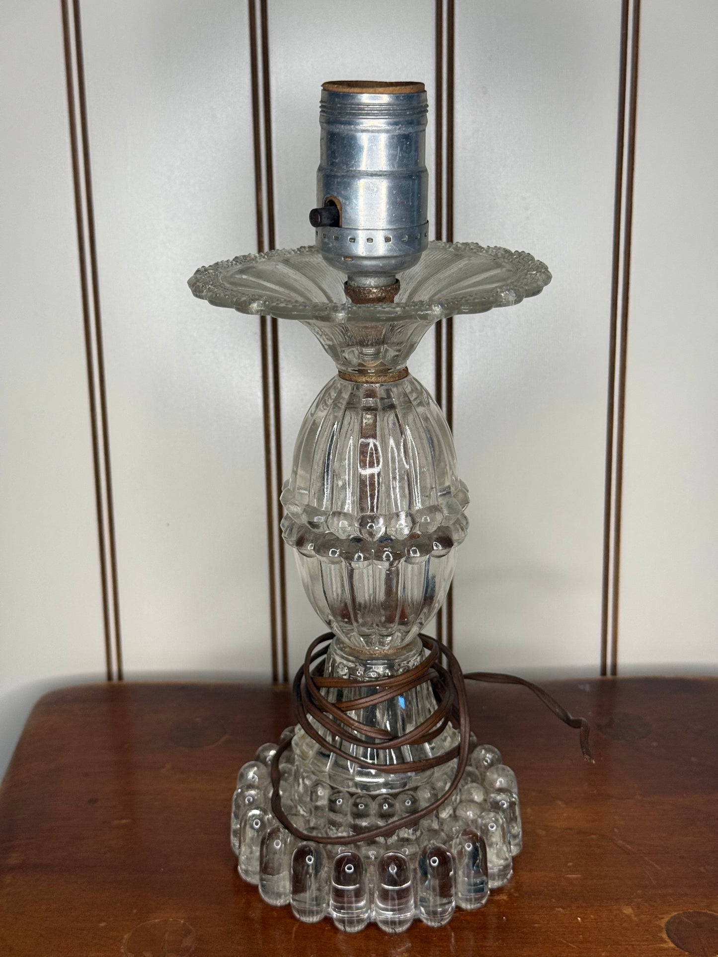 Vintage Glass Lamp