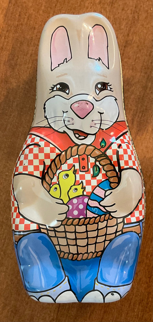 Vintage Rabbit Tin