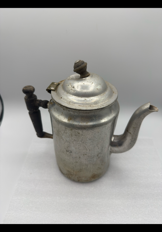 Vintage Aluminum Coffee Pot